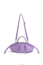 Loewe Women Small Paseo bag in shiny nappa calfskin 206XF354 Light Mauve - Image 6