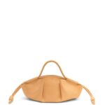 Loewe Women Small Paseo bag in shiny nappa calfskin 206XF418 Warm Desert