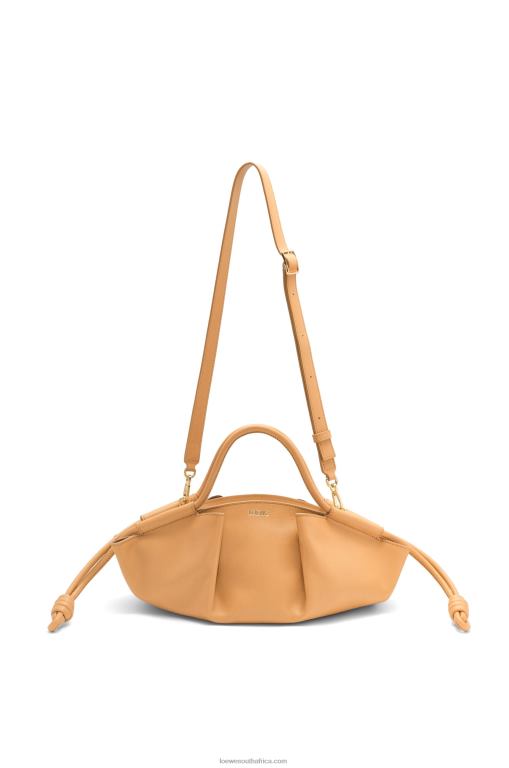 Loewe Women Small Paseo bag in shiny nappa calfskin 206XF418 Warm Desert - Image 7