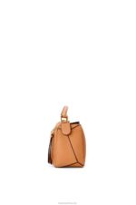 Loewe Women Small Puzzle bag in soft grained calfskin 206XF368 Light Caramel - Image 3