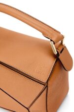 Loewe Women Small Puzzle bag in soft grained calfskin 206XF368 Light Caramel - Image 7