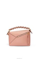 Loewe Women Small Puzzle Edge bag in nappa calfskin 206XF498 Dusty Pink - Image 5