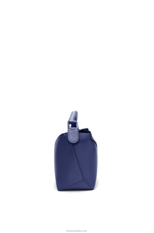 Loewe Women Small Puzzle Edge bag in satin calfskin 206XF531 Deep Purple Glaze - Image 4