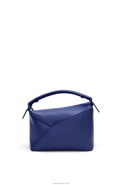 Loewe Women Small Puzzle Edge bag in satin calfskin 206XF531 Deep Purple Glaze - Image 5