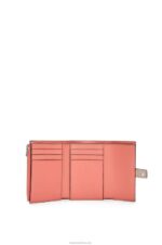 Loewe Women Small vertical wallet in soft grained calfskin 206XF1221 Light Oat/Honey - Image 6