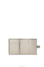 Loewe Women Small vertical wallet in soft grained calfskin 206XF1225 Rosemary/Tan - Image 4