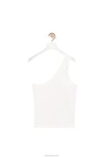 Loewe Women Snow globe top in technical jersey 206XF871 White/Multicolor - Image 2
