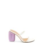 Loewe Women Soap sandal in goatskin 206XF711 White/Lavender