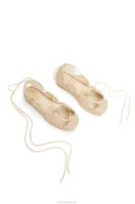 Loewe Women Solar espadrille in jute 206XF696 Natural - Image 4