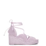 Loewe Women Solar wedge espadrille in jute 206XF701 Lavander