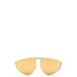 Loewe Women Spoiler new aviator sunglasses in metal 206XF1450 Gold Multitone