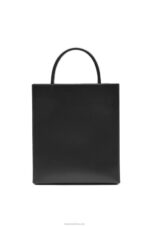 Loewe Women Standard A4 Tote in sleek calfskin 206XF117 Black - Image 5