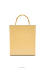 Loewe Women Standard A4 Tote in sleek calfskin 206XF120 Dark Butter - Image 3