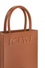 Loewe Women Standard A5 Tote in sleek calfskin 206XF116 Tan - Image 7