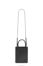 Loewe Women Standard A5 Tote in sleek calfskin 206XF118 Black - Image 6