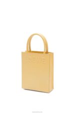 Loewe Women Standard A5 Tote in sleek calfskin 206XF119 Dark Butter - Image 2