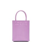 Loewe Women Standard A5 Tote in sleek calfskin 206XF190 Guimauve