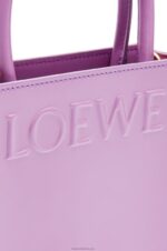 Loewe Women Standard A5 Tote in sleek calfskin 206XF190 Guimauve - Image 7