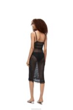 Loewe Women Strappy dress in viscose 206XF1058 Black - Image 2
