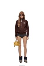 Loewe Women Stretch briefs in denim 206XF1185 Raw Denim
