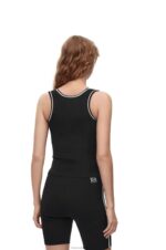 Loewe Women Tank top in viscose 206XF939 Black - Image 3