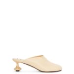 Loewe Women Toy mule in goatskin 206XF725 Oat Milk