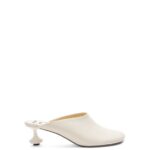 Loewe Women Toy mule in goatskin 206XF737 White