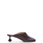 Loewe Women Toy mule in goatskin 206XF738 Burgundy