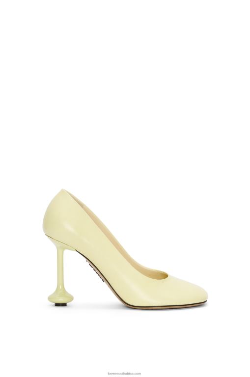 loewe_women_toy_pump_in_goatskin_206xf728_faded_acacia.jpg Loewe Women Toy pump in goatskin 206XF728 Faded Acacia - Image 1