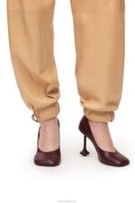 Loewe Women Toy pump in goatskin 206XF730 Burgundy - Image 2