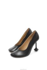 Loewe Women Toy pump in goatskin 206XF731 Black - Image 3