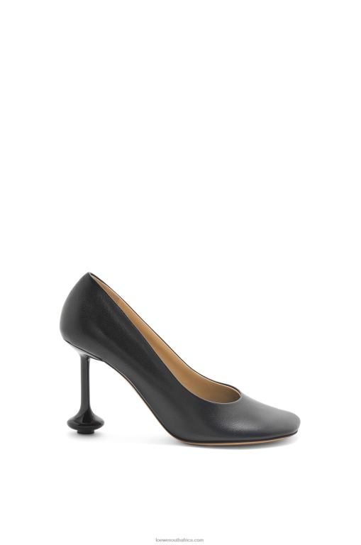 loewe_women_toy_pump_in_goatskin_206xf731_black.jpg Loewe Women Toy pump in goatskin 206XF731 Black - Image 1