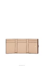 Loewe Women Trifold wallet in soft grained calfskin 206XF1241 Plumrose/Chocolate - Image 2
