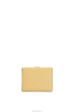 Loewe Women Trifold wallet in soft grained calfskin 206XF1266 Dark Butter/Mauve - Image 5