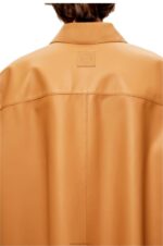 Loewe Women Tunic shirt in nappa 206XF937 Warm Desert - Image 4