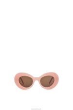 Loewe Women Wing sunglasses in acetate 206XF1434 Light Pink