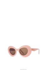 Loewe Women Wing sunglasses in acetate 206XF1434 Light Pink - Image 3
