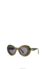 Loewe Women Wing sunglasses in acetate 206XF1435 Water Green - Image 2