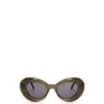 Loewe Women Wing sunglasses in acetate 206XF1435 Water Green