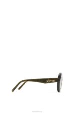Loewe Women Wing sunglasses in acetate 206XF1435 Water Green - Image 3