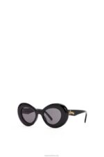 Loewe Women Wing sunglasses in acetate 206XF1436 Black - Image 2