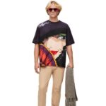 Loewe Women Witch of the Waste T-shirt in cotton 206XF834 Multicolor