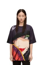Loewe Women Witch of the Waste T-shirt in cotton 206XF834 Multicolor - Image 4