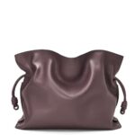 Loewe Women XL Flamenco bag in nappa calfskin 206XF526 Prune