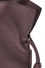 Loewe Women XL Flamenco bag in nappa calfskin 206XF526 Prune - Image 5
