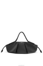 Loewe Women XL Paseo bag in shiny nappa calfskin 206XF401 Black
