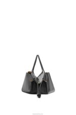 Loewe Women XL Paseo bag in shiny nappa calfskin 206XF401 Black - Image 3