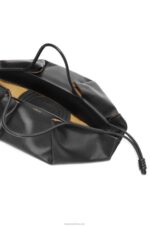 Loewe Women XL Paseo bag in shiny nappa calfskin 206XF401 Black - Image 5