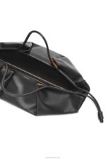 Loewe Women XL Paseo bag in shiny nappa calfskin 206XF401 Black - Image 6