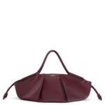 Loewe Women XL Paseo bag in shiny nappa calfskin 206XF415 Burgundy